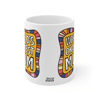 World's Okayest Mum 🌍🏆 – Coffee Mug