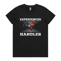 XS / Black / Large Front Design Experienced 🐔 Handler - Women's T Shirt