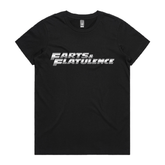 XS / Black / Large Front Design Farts & Flatuence 🏆💨 - Women's T Shirt