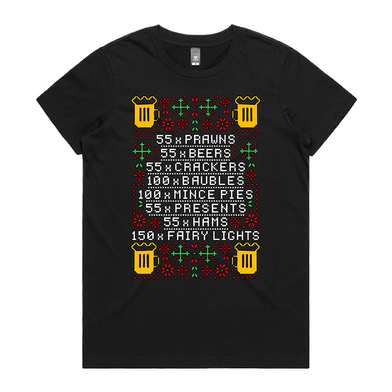 XS / Black / Large Front Design I’m Doing Something Festive! 🚗🎄 - Women's T Shirt