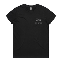 XS / Black / Small Front Design Eyes Get Worse... 👓❌ – Women's T Shirt