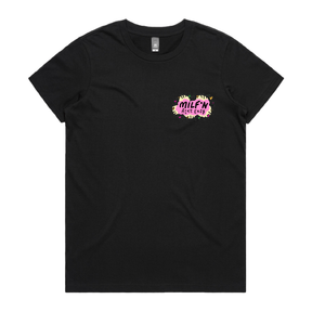 XS / Black / Small Front Design Milf'n Ain't Easy 👩🎖️ – Women's T Shirt