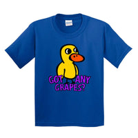 XS / Blue / Large Front Design Got Any Grapes? 🍇 - Youth T Shirt