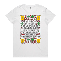XS / White / Large Front Design I’m Doing Something Festive! 🚗🎄 - Women's T Shirt