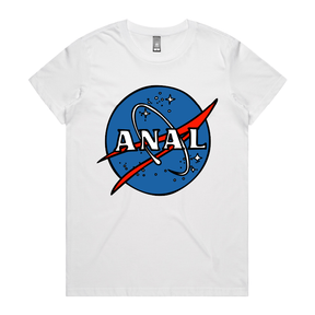 XS / White / Large Front Design N-ASS-A 🪐 – Women's T Shirt
