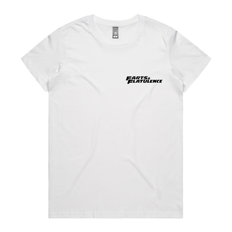 XS / White / Small Front Design Farts & Flatuence 🏆💨 - Women's T Shirt