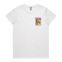 XS / White / Small Front Design Ketamine Unicorn 💉🦄 - Women's T Shirt