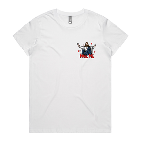 XS / White / Small Front Design Nail Me 🙏🔨 – Women's T Shirt