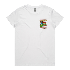 XS / White / Small Front Design Super Christmas 🍄🎅 - Women's T Shirt