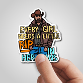 Yellowstone Rip 👖🤠 – Sticker