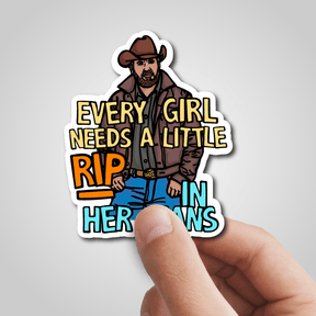 Yellowstone Rip 👖🤠 – Sticker