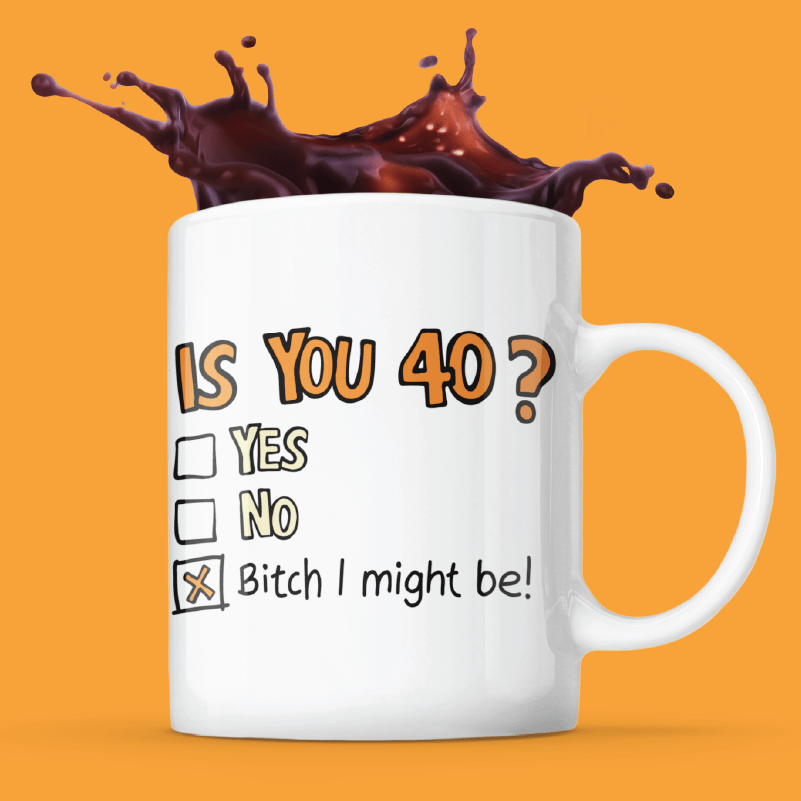 You can't ask that! 🕰️🧓 – Coffee Mug