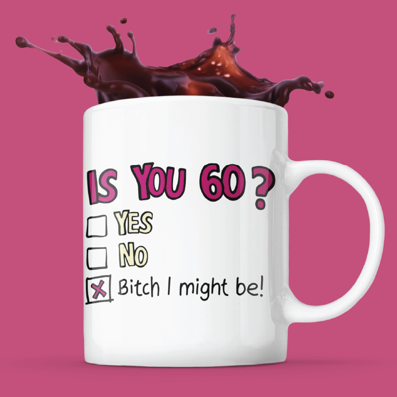 You can't ask that! 🕰️🧓 – Coffee Mug
