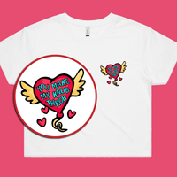 You Make My Knob Throb 🍆🌡️ – Women's Crop Top