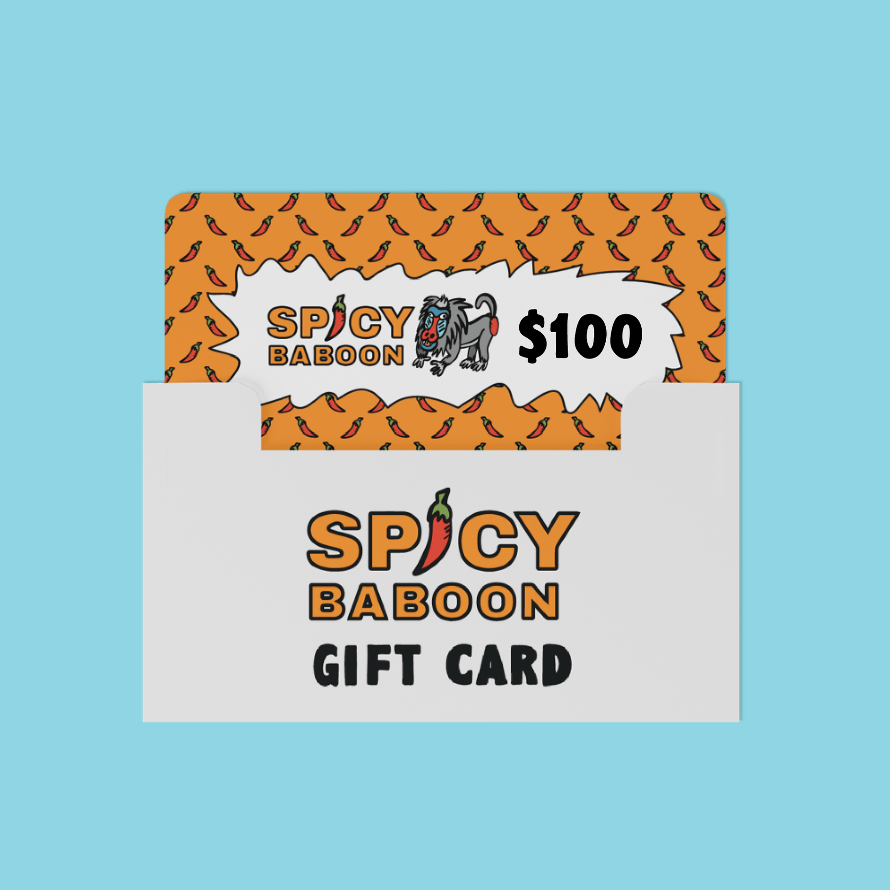 $100.00 Spicy Baboon Gift Card 🤑