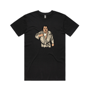 S / Black / Large Front Design Big Ed (90 Day Fiance) 🛺 - Men's T Shirt
