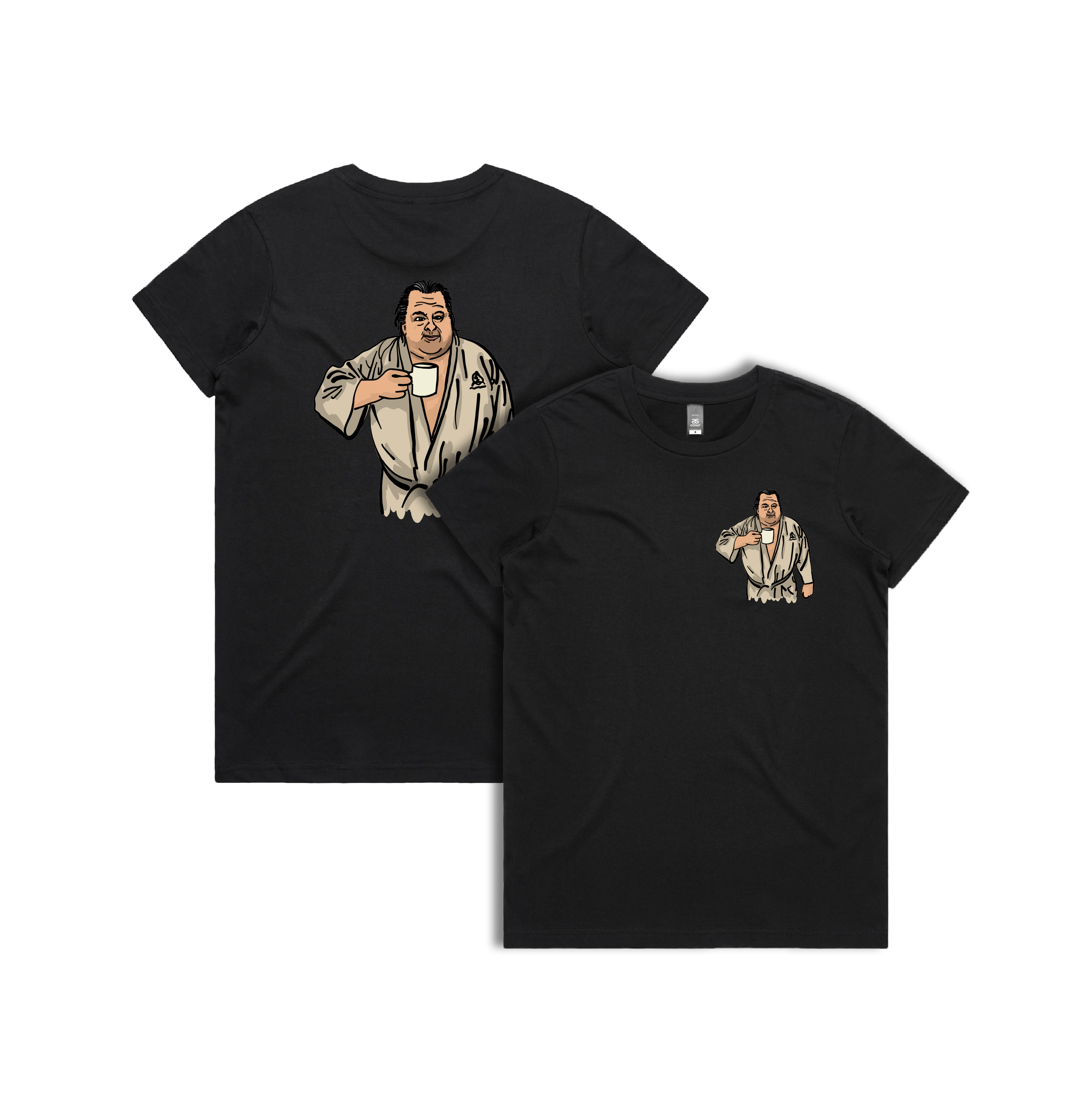 XS / Black / Small Front & Large Back Design Big Ed (90 Day Fiance) 🛺 - Women's T Shirt