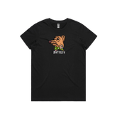XS / Black / Large Front Design Phteven Good Boy 🐶 - Women's T Shirt