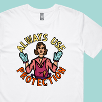 Always Use Protection 🧤 - Men's T Shirt