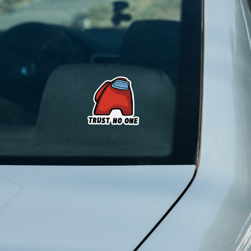 Among us hot sale car decal