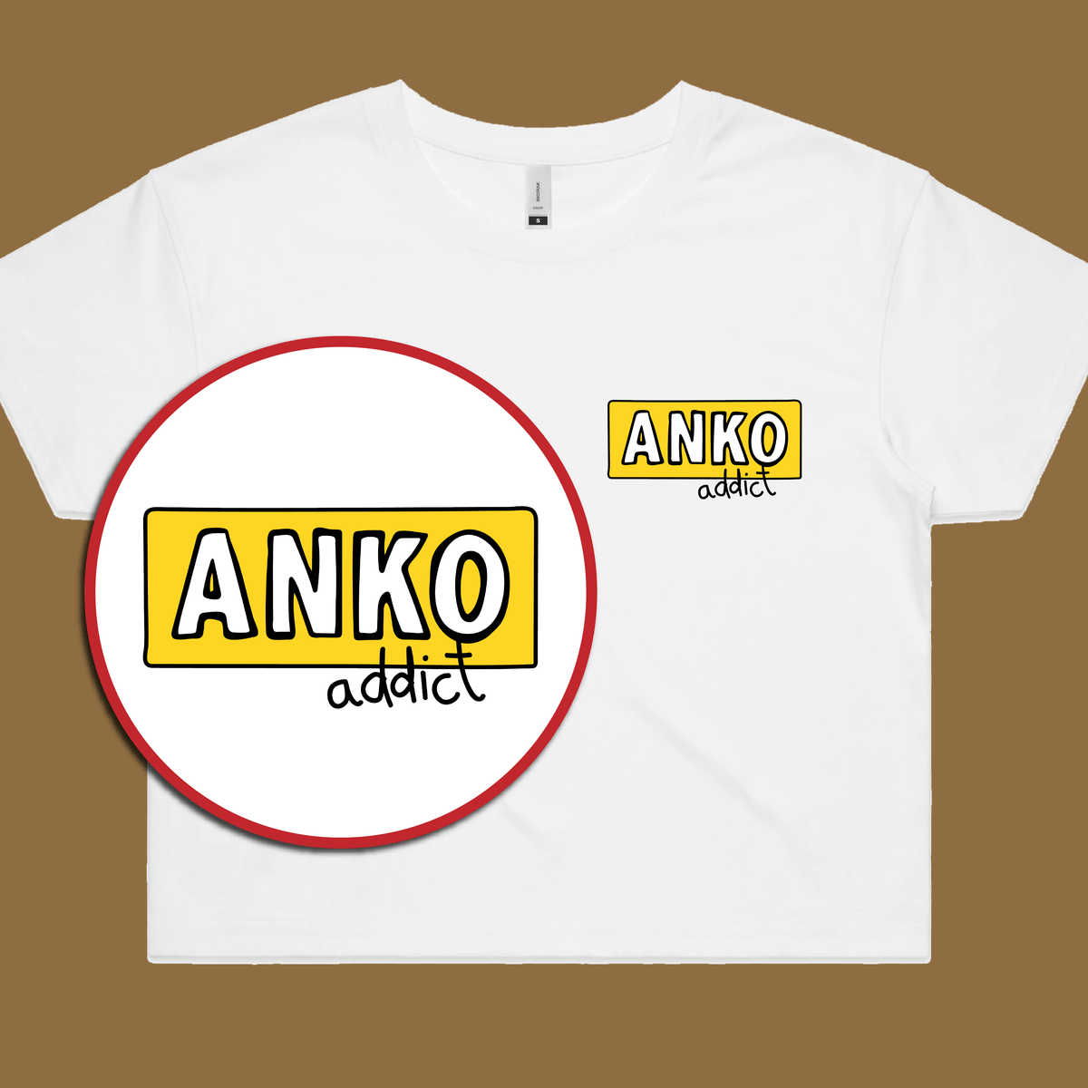 ANKO Addict 💉 - Women's Crop Top