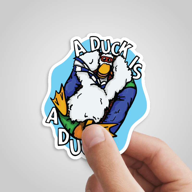 AquaDuck 🌊🦆 - Sticker