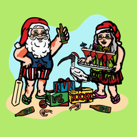 Aussie Christmas 🍤🍺 - Women's T Shirt