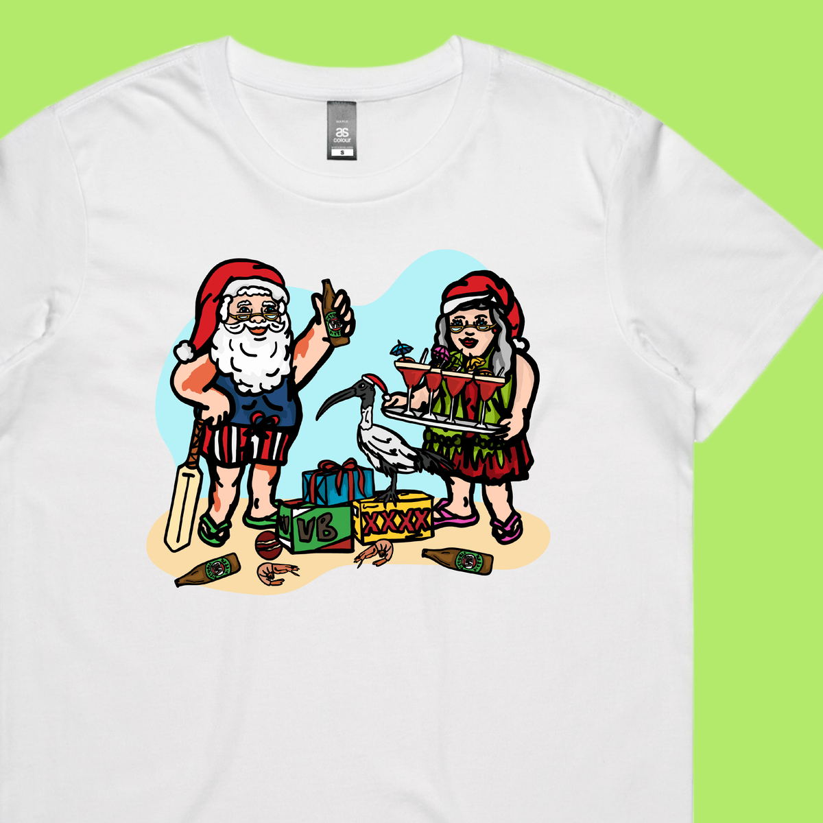 Aussie Christmas 🍤🍺 - Women's T Shirt
