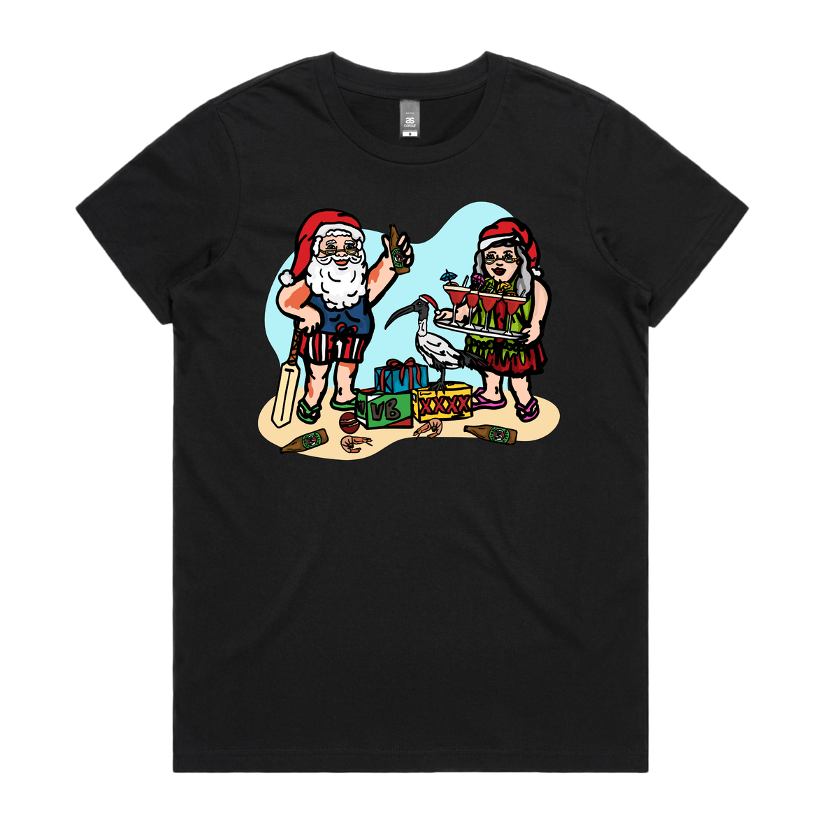 Aussie Christmas 🍤🍺 - Women's T Shirt