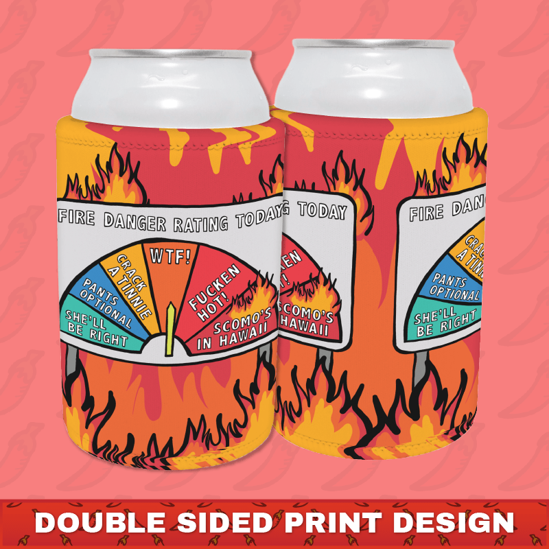 Aussie Fire Danger Rating 🚒 - Stubby Holder