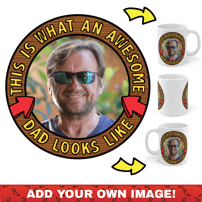 Awesome Dad ☝️ - Customisable Coffee Mug