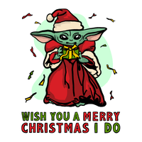 Baby Yoda Christmas 👶🎄 - Men's T Shirt