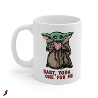 Baby Yoda Love 👽❤️ - Coffee Mug