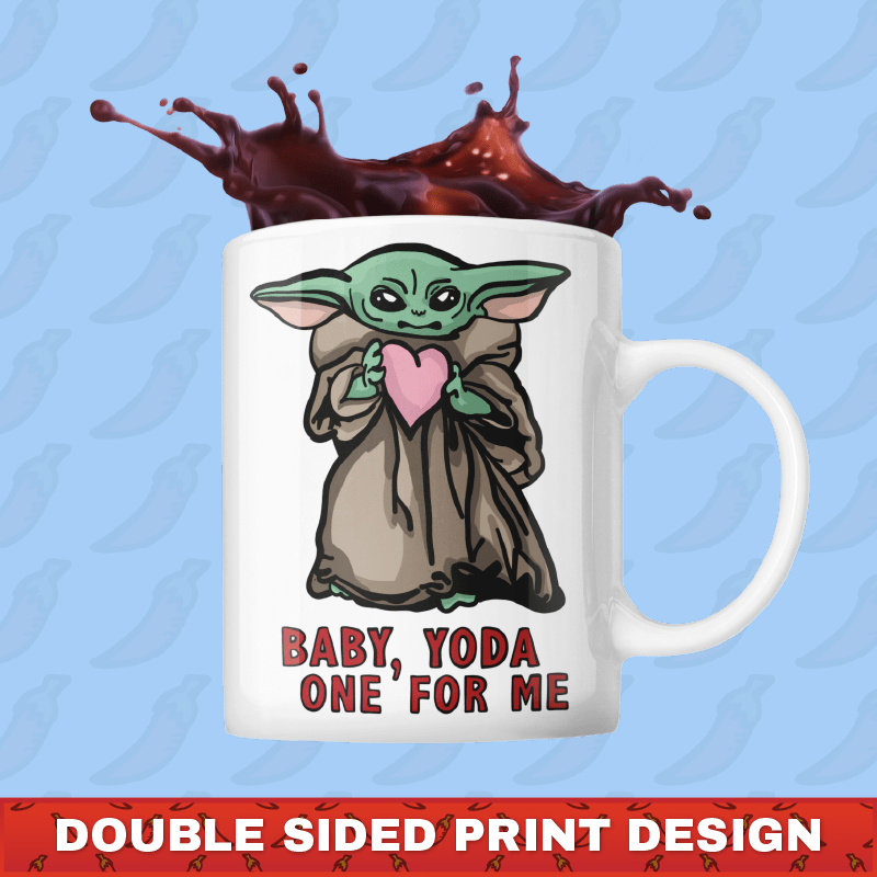 Baby Yoda Love 👽❤️ - Coffee Mug