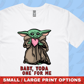 Baby Yoda Love 👽❤️ - Men's T Shirt