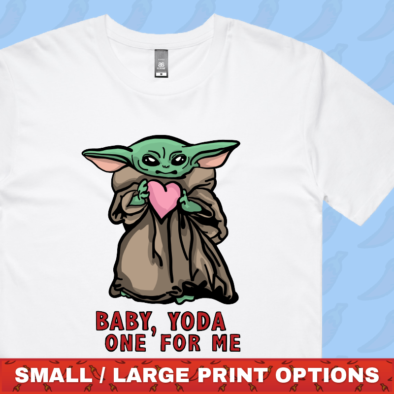 Baby Yoda Love 👽❤️ - Men's T Shirt
