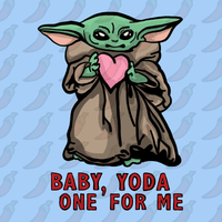 Baby Yoda Love 👽❤️- Tank