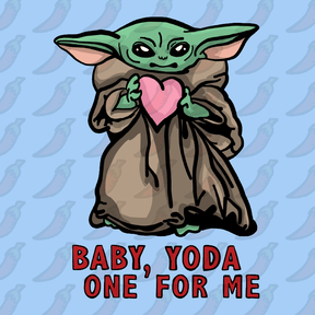 Baby Yoda Love 👽❤️ - Unisex Hoodie