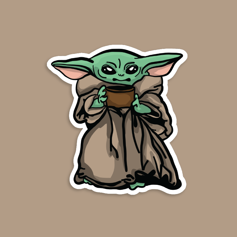 Baby Yoda 👶 - Sticker