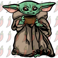 Baby Yoda 👶 - Women's Crop Top