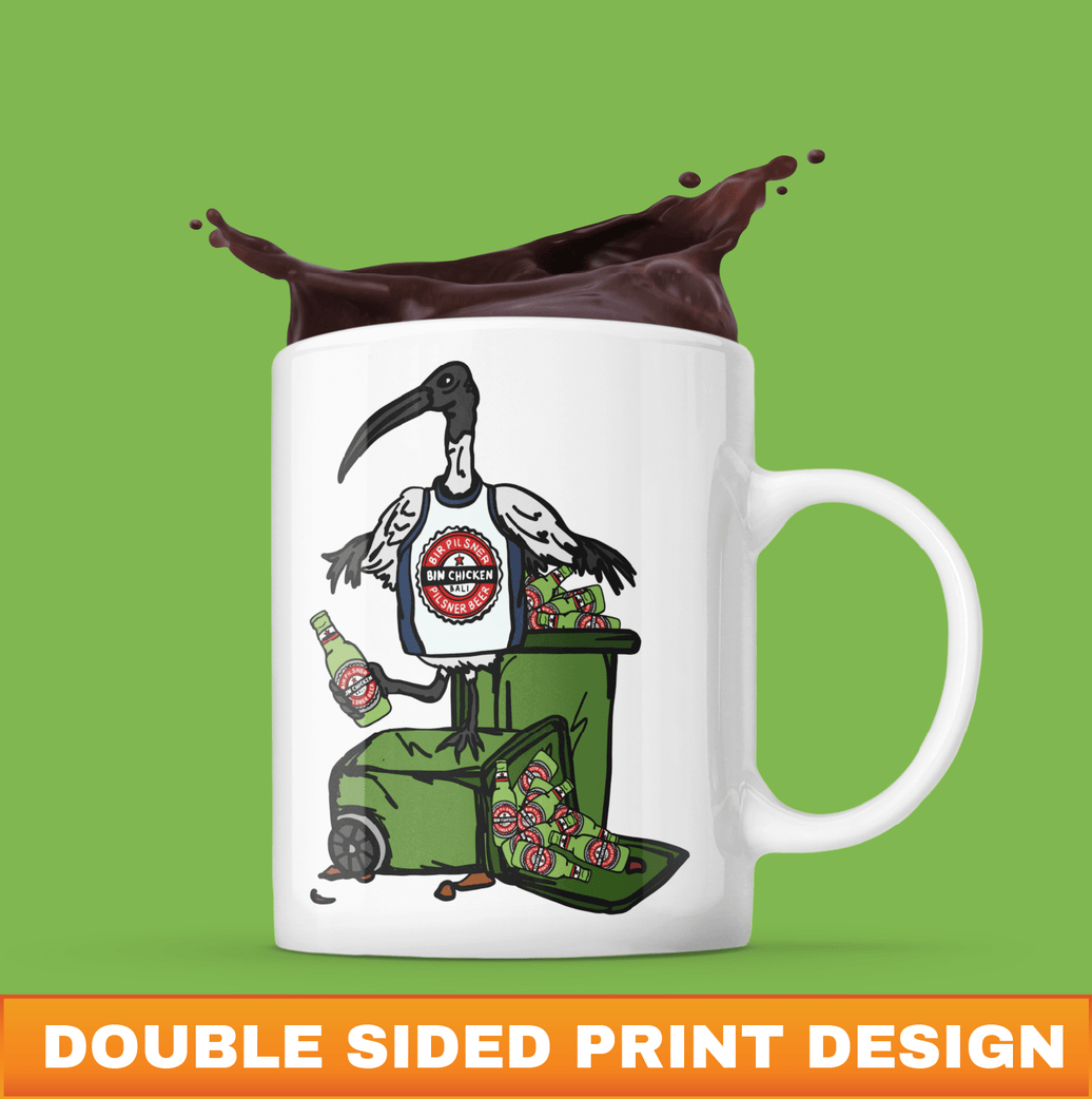 Bali Bin Chicken 🗑️ - Coffee Mug