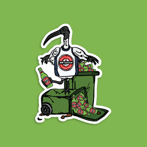 Bali Bin Chicken 🗑️ - Sticker