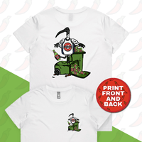 Bali Bin Chicken 🗑️ - Women's T Shirt