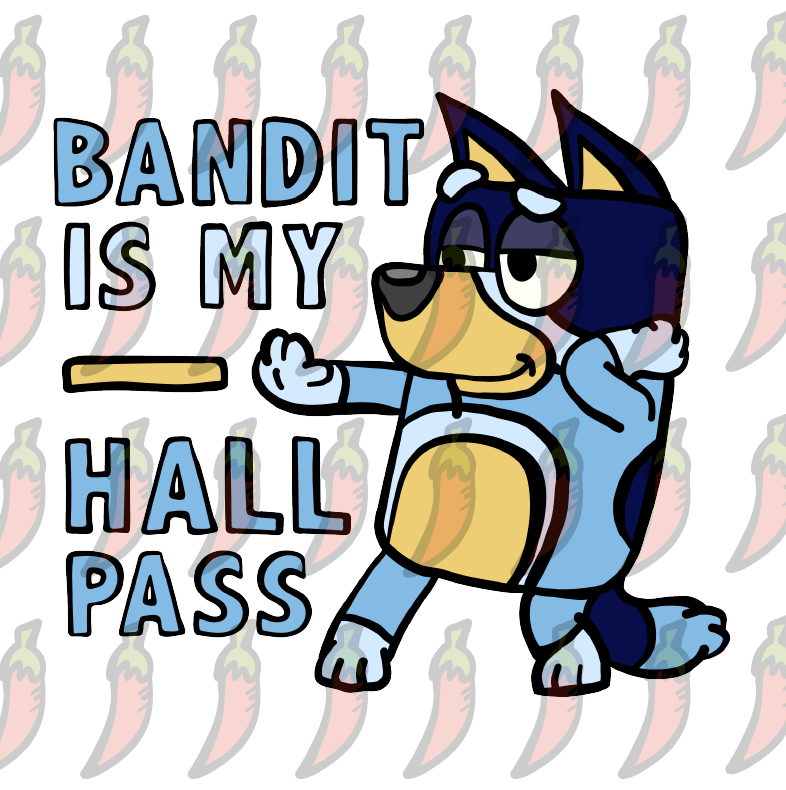 Bandit Hall Pass 🦴 - Coffee Mug