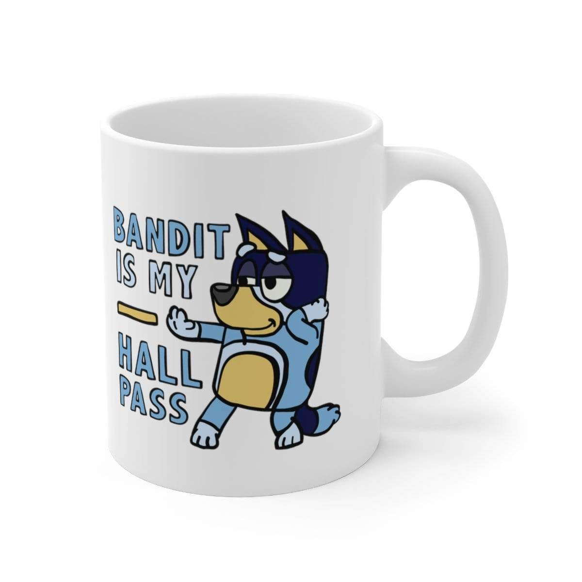 Bandit Hall Pass 🦴 - Coffee Mug