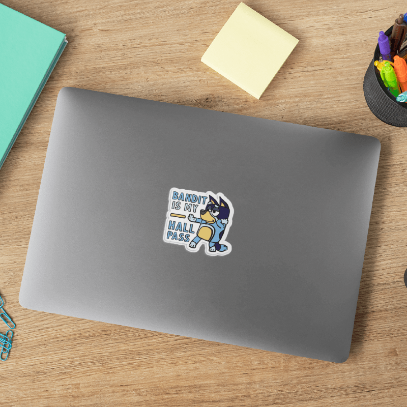 Bandit Hall Pass 🦴 - Sticker
