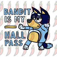 Bandit Hall Pass 🦴 - Stubby Holder