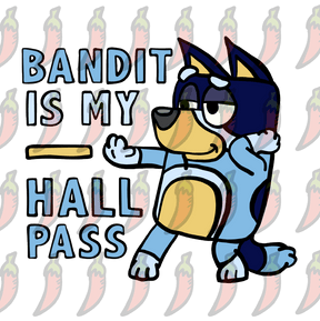 Bandit Hall Pass 🦴 - Stubby Holder
