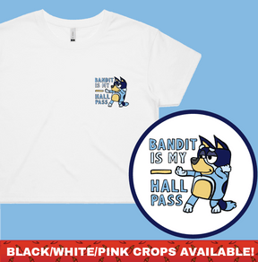 Bandit Hall Pass 🦴 - Women's Crop Top