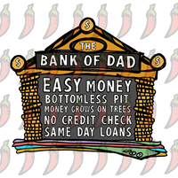 Bank of Dad 💰 - Unisex Hoodie